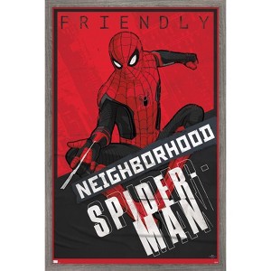 Trends International Marvel Spider-Man: No Way Home - Friendly Framed Wall Poster Prints - 1 of 4
