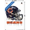 Trends International NFL Chicago Bears - Drip Helmet 20 Unframed Wall Poster Prints - 3 of 4