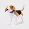 Tweed Fashion Adjustable Dog Collar - Blue - Boots & Barkley™ - 3 of 3