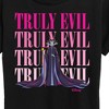 Women's - Disney Villains - Truly Evil Maleficent Short Sleeve Graphic T-Shirt - 2 of 4