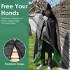 Catalonia Waterproof Outdoor Blanket for Cold Weather, Windproof Stadium Blankets for Sport Events, Wearable Weatherproof Blanket - 3 of 4