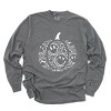 Simply Sage Market S.W.Smiley Pumpkin Outline Garment Dyed Long Sleeve - 2 of 4