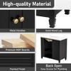 Mshliw 36 Inch Bathroom Vanity with Sink, Ceramic Undermount Sink, 1 Tip-out Drawer, 3 Side Drawers, Adjustable Shelf - 4 of 4