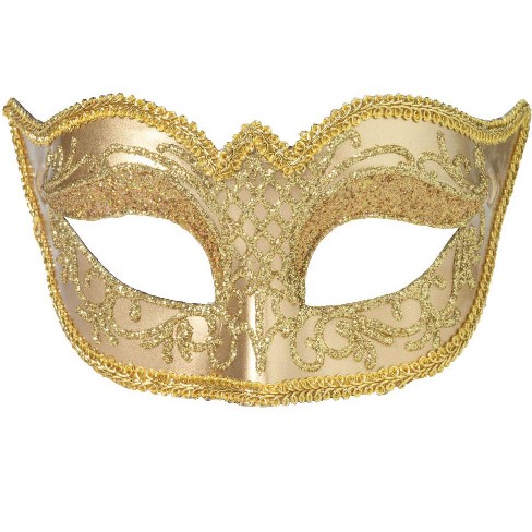 Forum Novelties Golden Venetian Mask Target