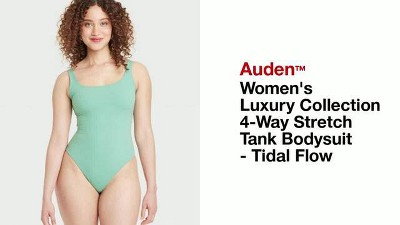 Women's Luxury Collection 4-Way Stretch Tank Bodysuit - Auden™ Tidal Flow, 2 of 5, play video