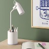 Task Lamp with Nightlight White - Room Essentials™ - 3 of 4