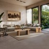 CENGHU Tapered Tabletop Coffee Table, Natural Wood Tea Table, Modern Side Table for Living Room, Dining Room, Bedroom, Small Spaces - 3 of 4