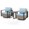 UPTIOT 2 - Person Outdoor Seating Group with Cushions - 2 of 4