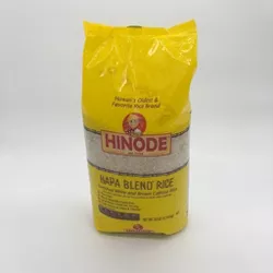 Hinode Hapa Blend Enriched White and Brown Calrose Rice - 10lbs
