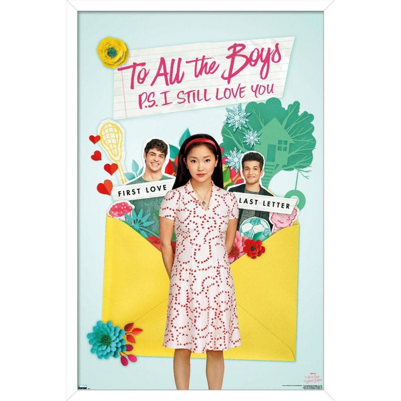 Trends International Netflix To All the Boys: P.S. I Still Love You - One Sheet Framed Wall Poster Prints, 1 of 7