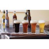 Libbey Craft Brew Beer Flight Glasses 6oz with Wooden Carrier - 5pc Set - image 2 of 3