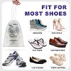 Fosmon 1 Pack Shoe Bags for Travel, Drawstring Shoe Bag Organizer, Travel Shoe Bags for Packing in Suitcase Gym Travelling, Waterproof Shoe Travel Bag - 2 of 4