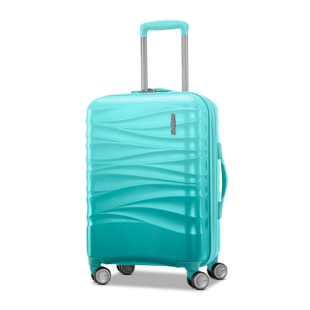Photos - Luggage American Tourister Hardside Cascade 20" Spinner - Aquamarine 