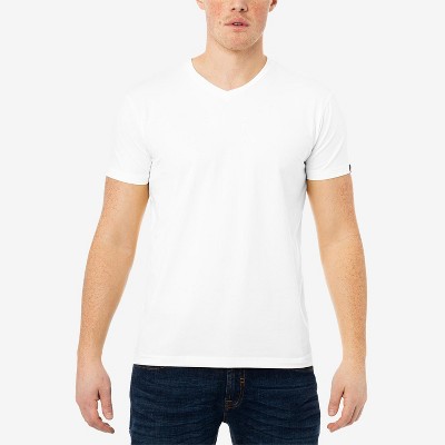 X RAY Men's Basic V-Neck Short Sleeve T-Shirt