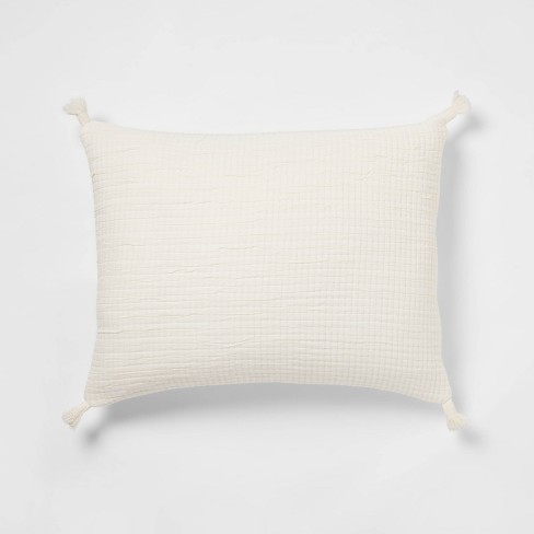 White pillow shams outlet target