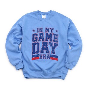 Simply Sage Market Women's Graphic Sweatshirt In My Game Day Era - Blue - 1 of 4