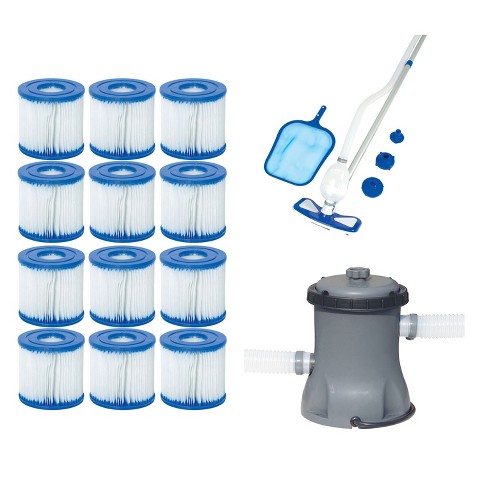 Bestway Type Vii D Filter Cartridges Pool Cleaning Kit Pool Filter Pump