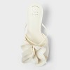 Women's Lillian Flower Mule Heels with Memory Foam Insole - A New Day™ - 3 of 4