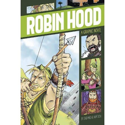 Robin Hood - (Graphic Revolve: Common Core Editions) by  Jennifer Tanner (Paperback)