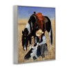 Stupell Industries Cowboy with Dog & Horse Framed Giclee Art - 2 of 4