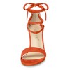 Allegra K Women's Tie-Up Strappy Chunky High Heels Sandal - 2 of 4