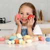 36-Piece Wooden Sorting Stacking Rocks, Sensory Montessori Building Toy for Kids Ages 3-6 - 2 of 4