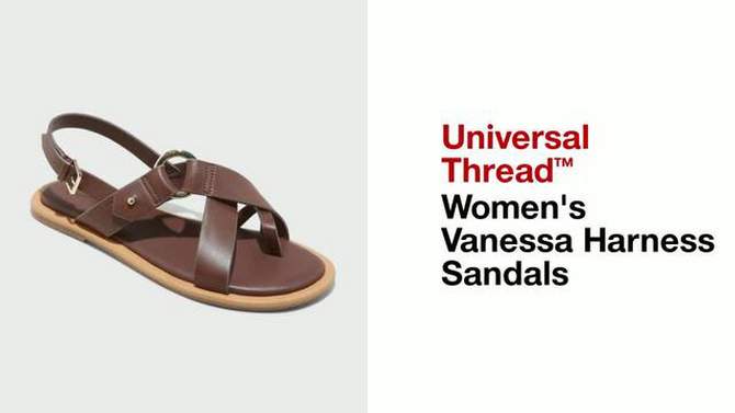 Women&#39;s Vanessa Harness Sandals - Universal Thread&#8482;, 2 of 6, play video