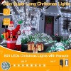 Ollny 800 LED Cool White IP67 Waterproof Christmas String Lights (Green Wire, Plug in, 8 Modes) - 2 of 4