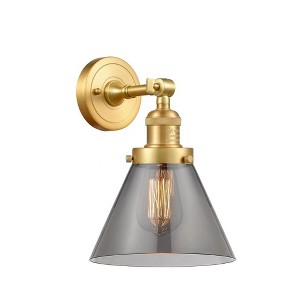 Cone - 1 Light Wall Sconce In Industrial Style-10.5 Inches Tall and 8 Inches Wide - 1 of 1