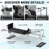 PAETA Pilates Reformer, Foldable Pilates Machine for Home Use, with Dual Resistance Springs and Cords, Includes Jump Board, Up to 400 LBS - 4 of 4