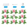 Unique Bargains Wedding Decoration Artificial Car Flowers 1 Pc - 3 of 4