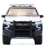 2024 Chevrolet Tahoe Police Pursuit Vehicle "Texas Highway Patrol" Black with White Hood 1/64 Diecast Model Cars by Greenlight - 4 of 4