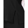 INSPIRE CHIC cheibear Women's Crewneck Soft Long Sleeve with Pocket Pajamas Set - 4 of 4
