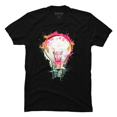Men's Design By Humans Colorful Splash Ideas By alnavasord T-Shirt