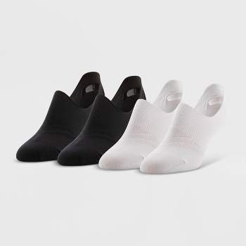 Hanes Premium Men's 4pk Liner Socks - Gray/black 6-12 : Target