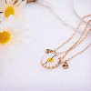 BFF Necklace for 2-Daisy Best Friend Necklace Friendship Necklace Best Friends Forever Necklaces Valentines Day Gifts - 3 of 4