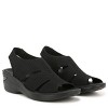 Bzees for Lifestride Womens Double Up Wedge Sandals - image 2 of 4