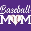 Women's Design By Humans Baseball Mom Heart By shirtpublic Racerback Tank Top - 2 of 2