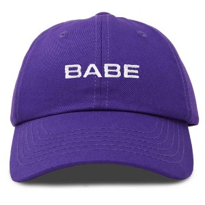 Dalix Babe Embroidered Cotton Baseball Cap Adjustable Dad Hat Womens - 1 of 4