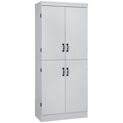 Homcom Kitchen Pantry Storage Cabinet, 14-tier Freestanding