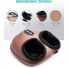 Nekteck Shiatsu Foot Massager with Soothing Heat & Deep Kneading (Brown) - 4 of 4