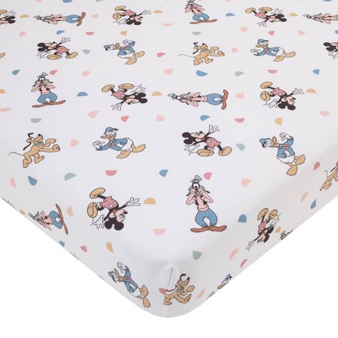 Mickey mouse best sale fitted crib sheet