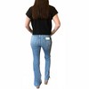 Women's High Rise Raw Hem Jeans - RISEN - 2 of 4