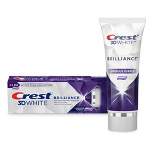 Crest 3D White Brilliance Teeth Whitening Purple Toothpaste - Luminous Mint - 3.5oz