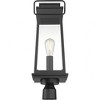 Savoy House Boone 1 - Light Post Light in  Matte Black - 3 of 3