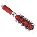 Unique Bargains Red Wet and Dry Round Hair Brush