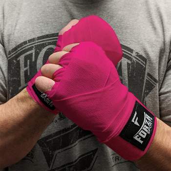 Forza Sports 120" Mexican Style Boxing and MMA Handwraps - Hot Pink