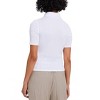 Women's Pointelle Polo - GOLDIE - image 3 of 3