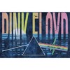 Pink Floyd Sea Design Logo Men's Charcoal Heather Gray Graphic Tee - 2 of 3