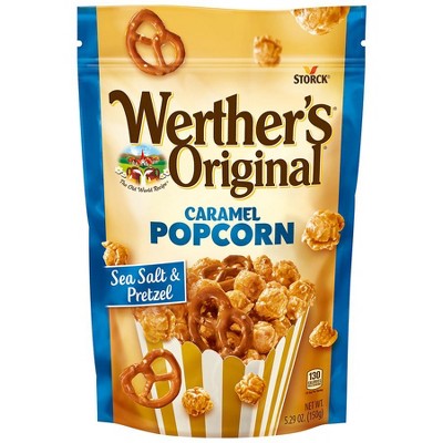 Werther's Original Caramel Popcorn Sea Salt & Pretzel 5.29 oz